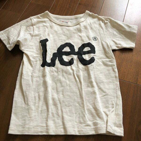 Lee リー　半袖Tシャツ オフホワイト　120 美品　定価4400円