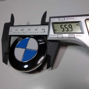 BMW センターキャップ 56mm 傷防止フィルム付き 4個セット 新品 未使用 送料無料 .の画像2