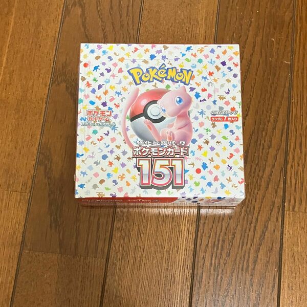 151 シュリンク付き ポケモンカード