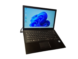 [薄型軽量]SONY VAIO VJPB11C11N Core i5 6200U 2.30GHz Windows11 RAM8GB SSD256GB 13.3W カメラ Wi-Fi 無線 Bluetooth BL-KB Office AC