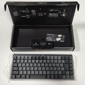 【開封済み・動作確認のみで使用・美品】ロジクール MX KEYS MECHANICAL MINI ミニマリストワイヤレスメカニカルパフォーマンスキーボードの画像3