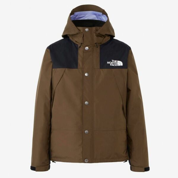 THE NORTH FACE ノースフェイス　マウンテンレインテックスジャケット　ストレートブラウン　XXLサイズ