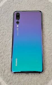 【美品】HUAWEI　P20 PRO　CLT-L29　グローバル版　SIMフリー　デュアルSIM