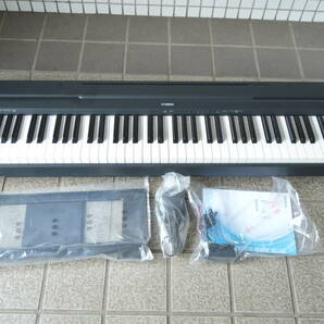 F332 動作品 比較的美品 YAMAHA ヤマハ P-45B 電子ピアノ 2016年製 E 88鍵盤 デジタルの画像1