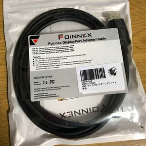 新品未使用 FOINNEX 変換ケーブル 2M DisplayPort ケーブル