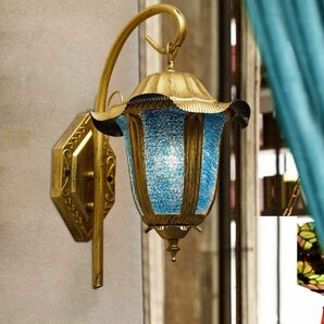 モロッコスタイルの壁ランプ　バルコニーランプ