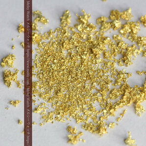 1.36gの細かな砂金と小さな粒のビクトリア州産自然金 オーストラリア採掘品《商品番号G0505》の画像8