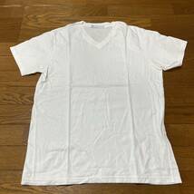 ロンハーマン　VネックTシャツ　メンズ　白　Sサイズ　半袖_画像3