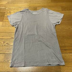 wtw Uネック　Tシャツ　S ブラウン半袖 メンズ