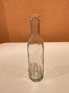 レトロ アンティーク ガラス瓶 ボトルギディング 「味の王」ボトル