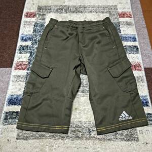 adidas Adidas shorts short pants size 110 khaki color 