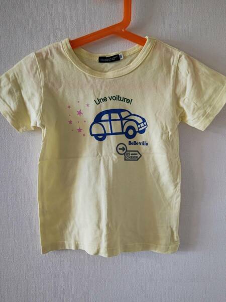 bebe ベベ BeBe 車Tシャツ サイズ120