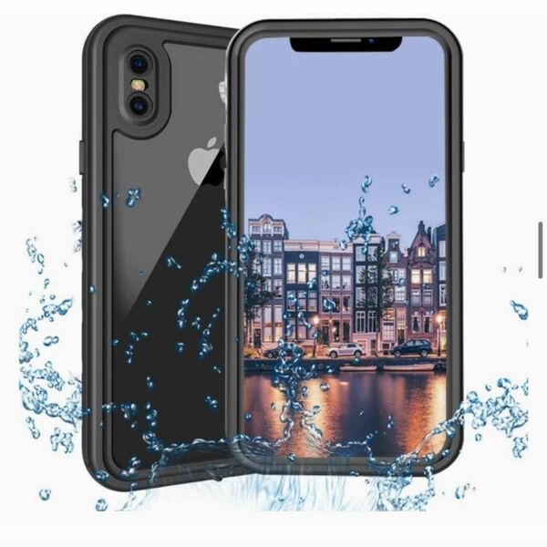 iphone XS 防水 ケース iPhone X 防水 ケース アイフォンXS 防水ケースカバー完全防水 IP68規格 無線充電