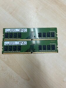 [Используемые товары / текущие предметы] Samsung 8GB 1RX8 PC4-2666V 2 элемента набор