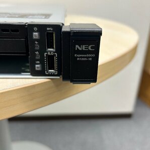 【中古品・BIOS起動確認済】 NEC Express5800 R120h-1E N8100-2602Y Silver 4112 x2 / 64GB / HDDなし / E208i-a SR Gen10の画像2