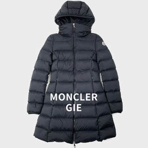 美品 MONCLER モンクレール 21AW GIE ジエ ロングダウンジャケット ダウンコート レディース 00 XS 定価27.7万 国内正規品