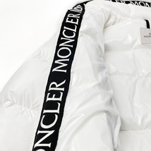 美品 MONCLER モンクレール MONTCLA モンクラ ダウンジャケット 4 白 ホワイト メンズ XL 定価29.8万円_画像7