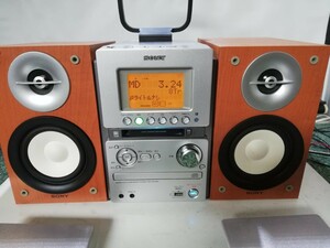 管67（中古現状、即発送）SONYオールインワンコンポ CMT-M35WM(S)