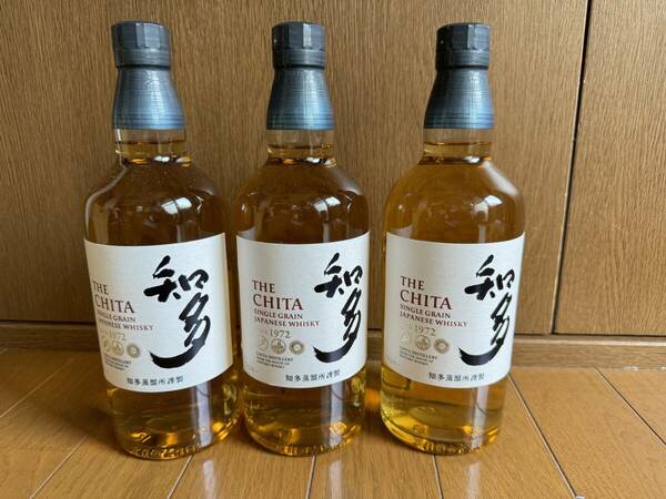 【新品未開栓】 ウイスキー サントリー SUNTORY 知多 700ml 43％ ３本セット