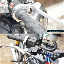 ホンダ VTR250 2009-2012 300mmロング ハイスロキットセット 本体+ブラック_画像9