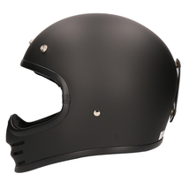 RUDE マットブラック フリーサイズ フルフェイスヘルメット ビンテージ リード工業 LEAD ルード_画像3