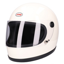 RX-100R （ホワイト フリーサイズ 57～60cm未満）レトロ ビンテージ ヘルメット リード工業 LEAD_画像1