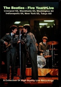 BEATLES Five Years Live 新品輸入プレス盤 HMC TMOQ