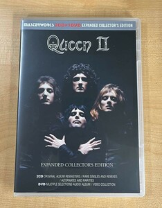 QUEEN / QUEEN II EXPANDED COLLECTOR'S EDITION (新品輸入プレス盤2CD+1DVD) クイーン