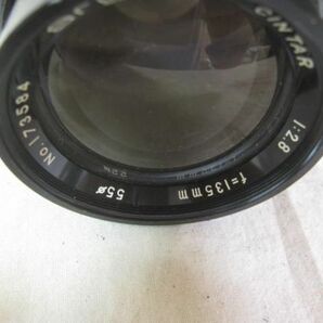 富岡光学 ARGUS CINTAR アーガスシンター/1:2.8 135mm オールドレンズ ケース付 良品の画像5
