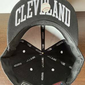 NEW ERA ニューエラキャップ MLB 59FIFTY (7-3/4) 61.5CM クリーブランド インディアンス CLEVELAND INDIANS帽子 の画像7