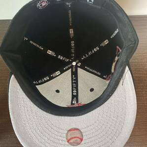 NEW ERA ニューエラキャップ MLB 59FIFTY (7-5/8) 60.6CM ST.LOUIS CARDINALS セントルイス カージナルス 帽子 の画像6