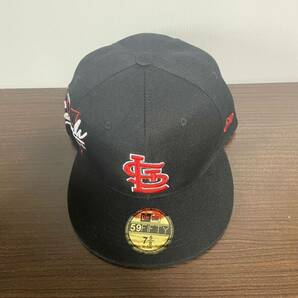 NEW ERA ニューエラキャップ MLB 59FIFTY (7-5/8) 60.6CM ST.LOUIS CARDINALS セントルイス カージナルス 帽子 の画像3