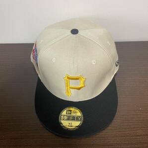 NEW ERA ニューエラキャップ MLB 59FIFTY (7-5/8) 60.6CM AUTHENTIC PIRATES ピッツバーグ・パイレーツWORLD SERIES帽子 の画像3