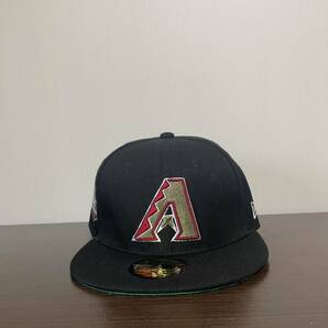 NEW ERA ニューエラキャップ MLB 59FIFTY (7-3/8) 58.7CM ARIZONA DIAMOND BACKS アリゾナ ダイヤモンドバックスANNIVERSARY 帽子 の画像2