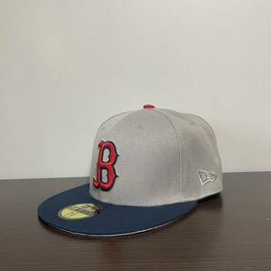 NEW ERA ニューエラキャップ MLB 59FIFTY (7-3/8) 58.7CM BOSTON RED SOXボストン・レッドソックス 帽子 の画像1