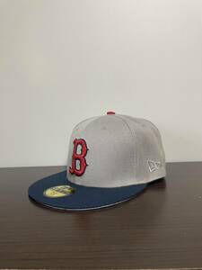 NEW ERA ニューエラキャップ MLB 59FIFTY (7-3/8) 58.7CM BOSTON RED SOXボストン・レッドソックス 帽子 
