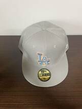 NEW ERA ニューエラキャップ MLB 59FIFTY (7-3/8) 58.7CM LAロサンゼルス・ドジャース. 帽子 _画像3