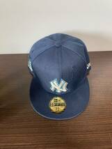 NEW ERA ニューエラキャップ MLB 59FIFTY (7-1/2) 59.6CM NEW YORK YANKEES ニューヨークヤンキース キャップ帽子 _画像3