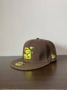 NEW ERA ニューエラキャップ MLB 59FIFTY (7-3/8) 58.7CM SANDIEGO PADRES サンディエゴ パドレス帽子