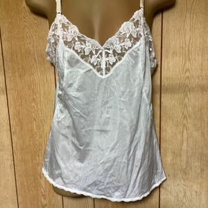  floral print embroidery elegance camisole L size 