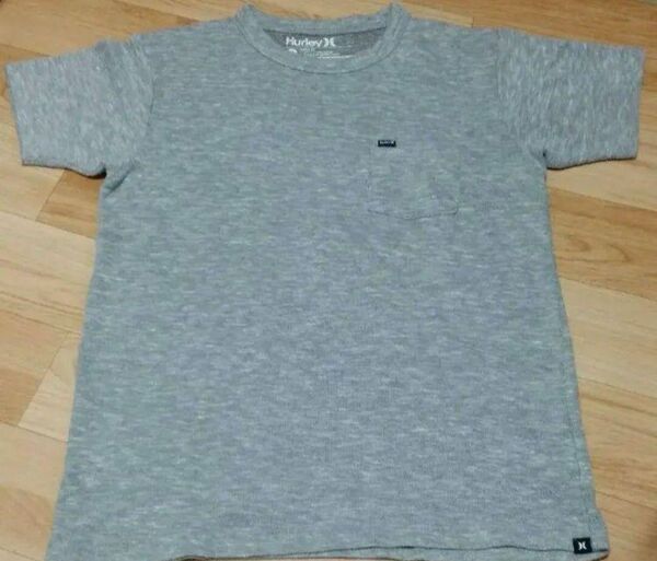 Hurley　グレー　ニット生地　tシャツ