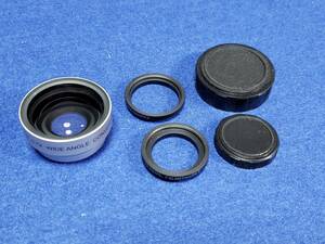 RAYNOX WIDE ANGLE CONVERSION Lens 0.7X 27mm 30.5mm　アダプタ有 レイノックス 日本製 まとめ取引歓迎 管理LENS022