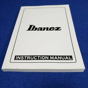 マニュアルのみの出品です M4804 Ibanez Instruction Manual インストラクションマニュアル 取扱説明書のみです バイリンガル の画像1