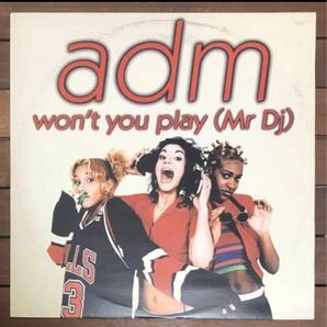 【r&b】Adm / Won't You Play (Mr DJ)［12inch］オリジナル盤《O-192》