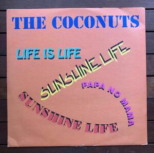 【r&b】The Coconuts / Sunshine Life Medley［12inch］オリジナル盤《O-268》