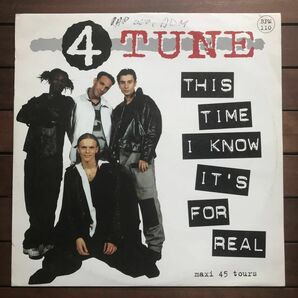 【r&b】4 Tune / This Time I Know It's For Real［12inch］オリジナル盤