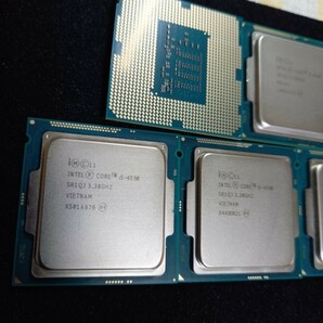 7枚組 Intel Core i5 -4590 SR1QJ 3.30GHz 送料無料の画像2