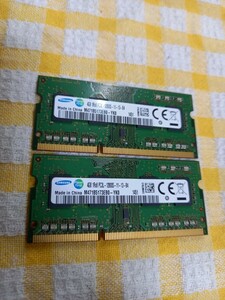 4GB×2 sheets SAMSUNG 1R×8 PC3L-12800S free shipping 1