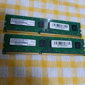 8GB×2枚 Aing PC3-12800U デスクトップ用 送料無料の画像1