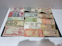 #K0426-3　古紙幣　外国紙幣　未選別おまとめ_画像4